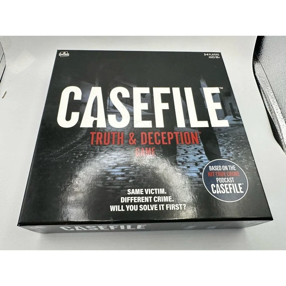CASEFILE (top podcast) -- Truth & Deception Clue-Style Game